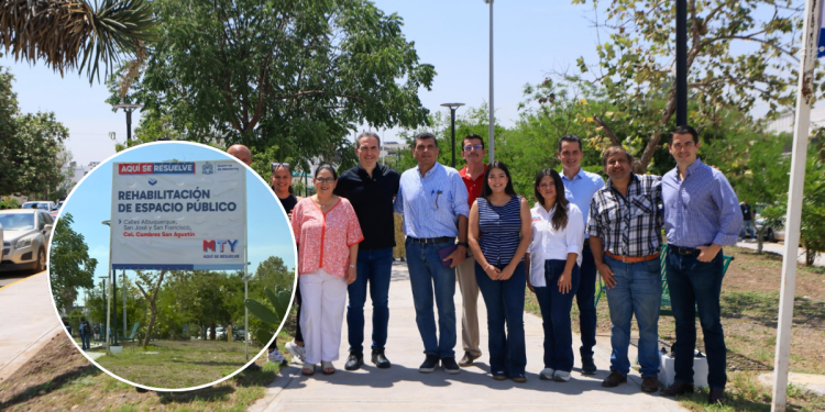 Entrega alcalde rehabilitación del parque en colonia Cumbres San Agustín - CLAVE NOTICIA - CLAVE NOTICIA Rehabilitan Parque En Cumbres San Agustín Para La Convivencia