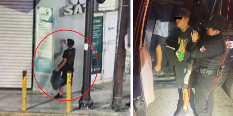 DETENIDO POR DAÑOS EN PROPIEDAD AJENA GRAFFITI - CLAVE NOTICIA - CLAVE NOTICIA vandalismo-mty