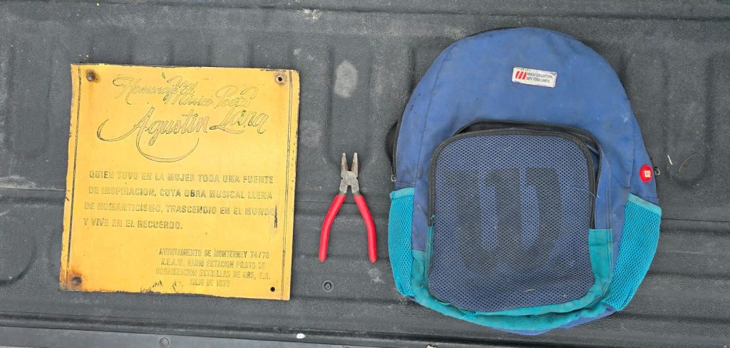 placa de agustín lara - CLAVE NOTICIA robo en plaza, seguridad municipal, patrimonio cultural, estrategia Escudo, policía, placa de agustín lara