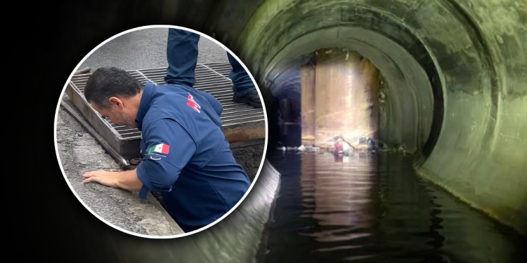 Daño al pluvial explicado por ADLG - CLAVE NOTICIA