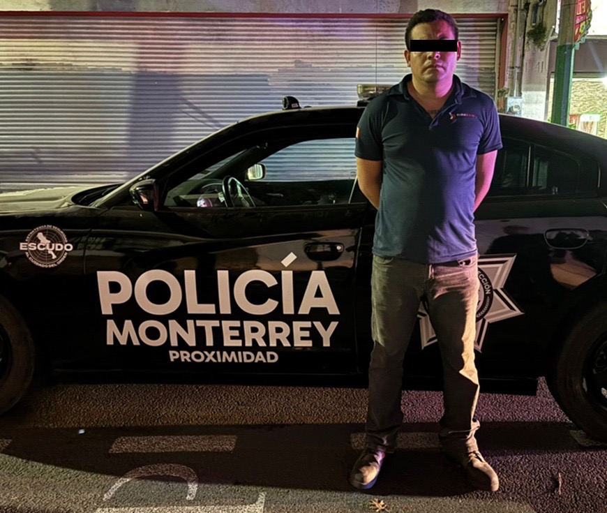 Auto-robado-C4-estrategia-Escudo-detenido-Monterrey