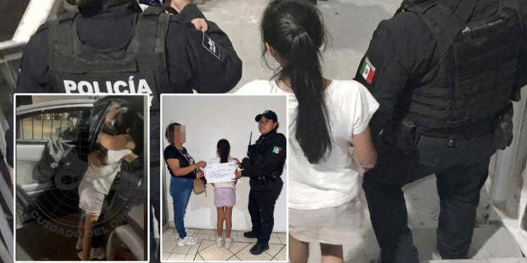 Menor-extraviada-en-Paseo-Santa-Lucía-autoridades-de-Monterrey-tótem-de-seguridad-Búsqueda-de-menor