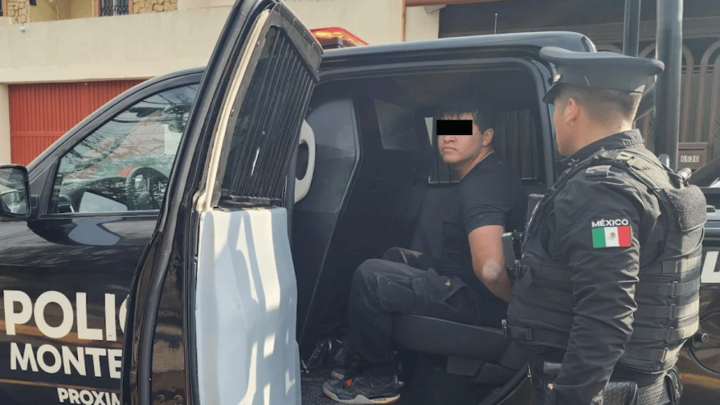 policía atrapa ratero identificado como Javier Jair V.