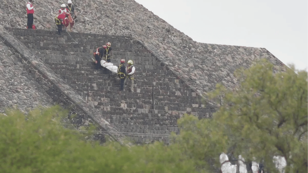 Agresor de Teotihuacán lastimo a trece personas