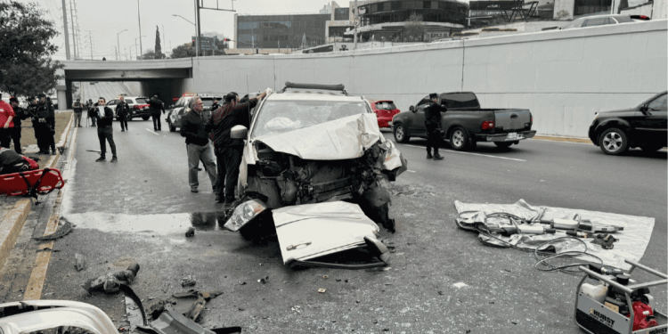 San pedro lidera accidentes viales en Nuevo León