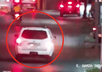 camioneta blindada detenida en la avenida garza sada gracias al C4 Monterrey