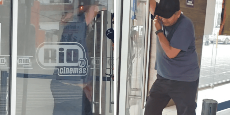 Atrapado en cine de Monterrey