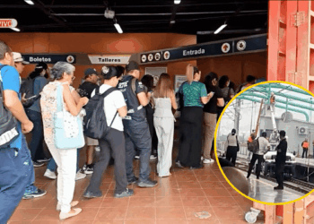 falla en el metro