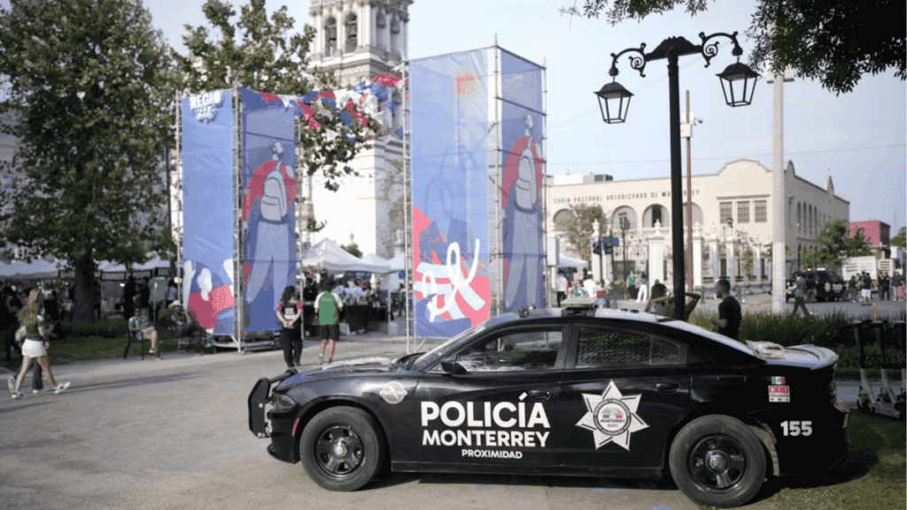 integración de cuerpos policiales y de protección ciudadana hizo que Monterrey sea una de las sedes más seguras del Mundial